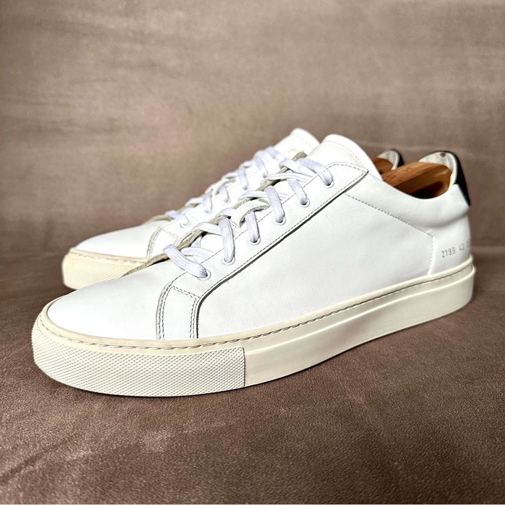 🌿Common Projects Achilles Retro Low Black Tab🌿 - Picture 2 of 7